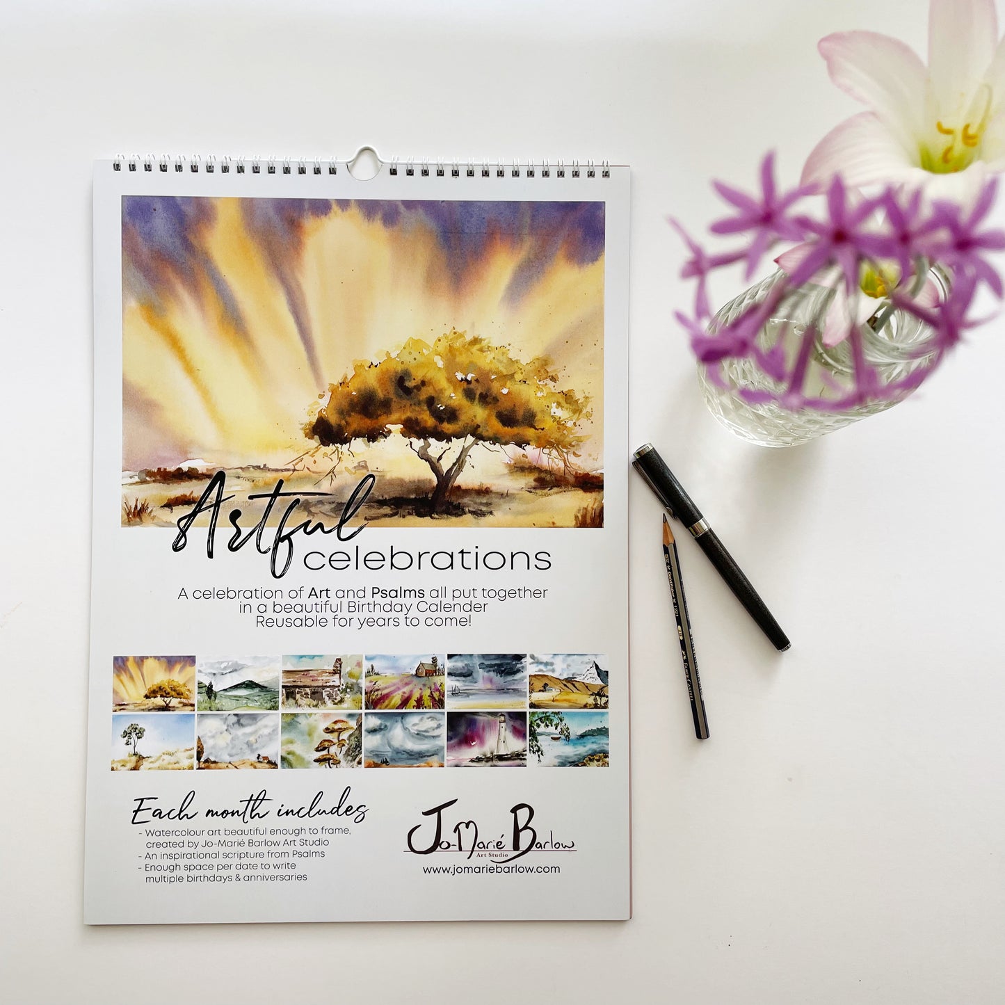 Artful Celebrations - Birthday Calendar