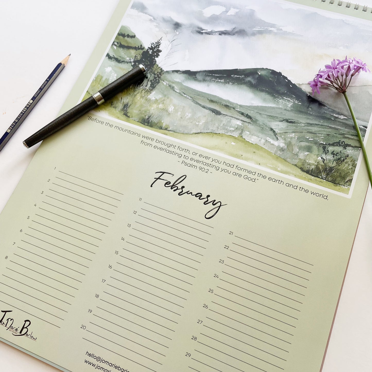 Artful Celebrations - Birthday Calendar