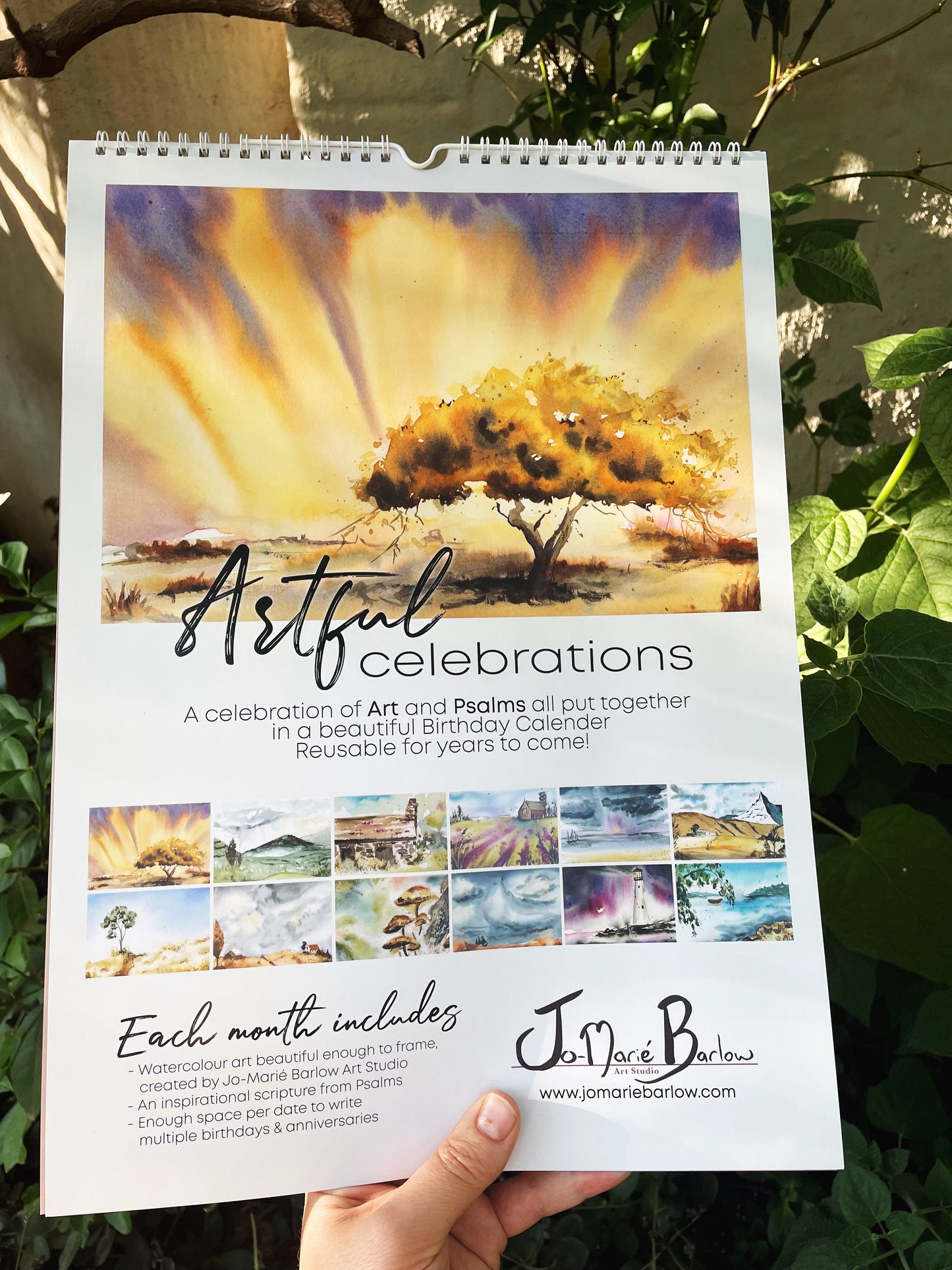 Artful Celebrations - Birthday Calendar