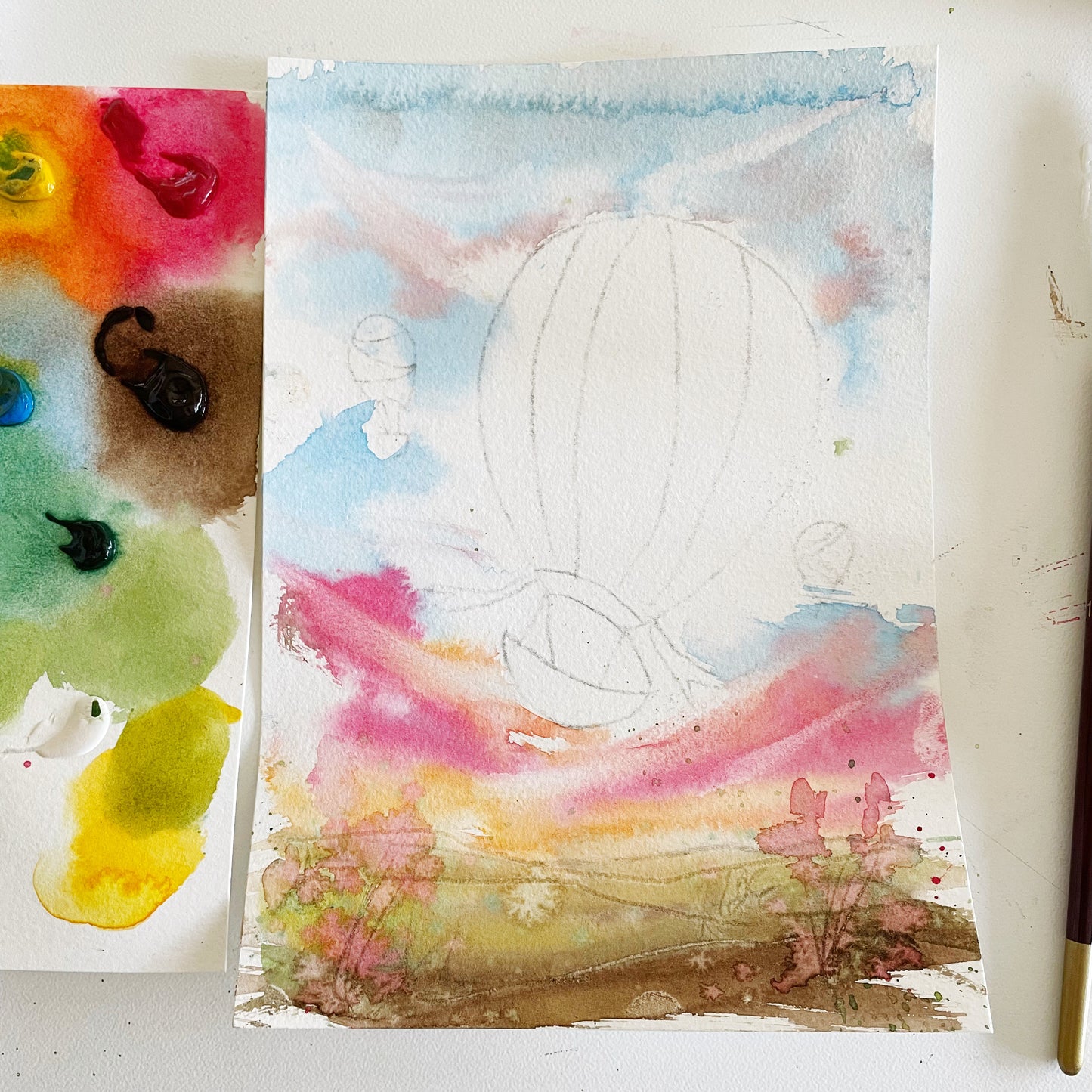 (Re)start Creativity - Watercolour Kit