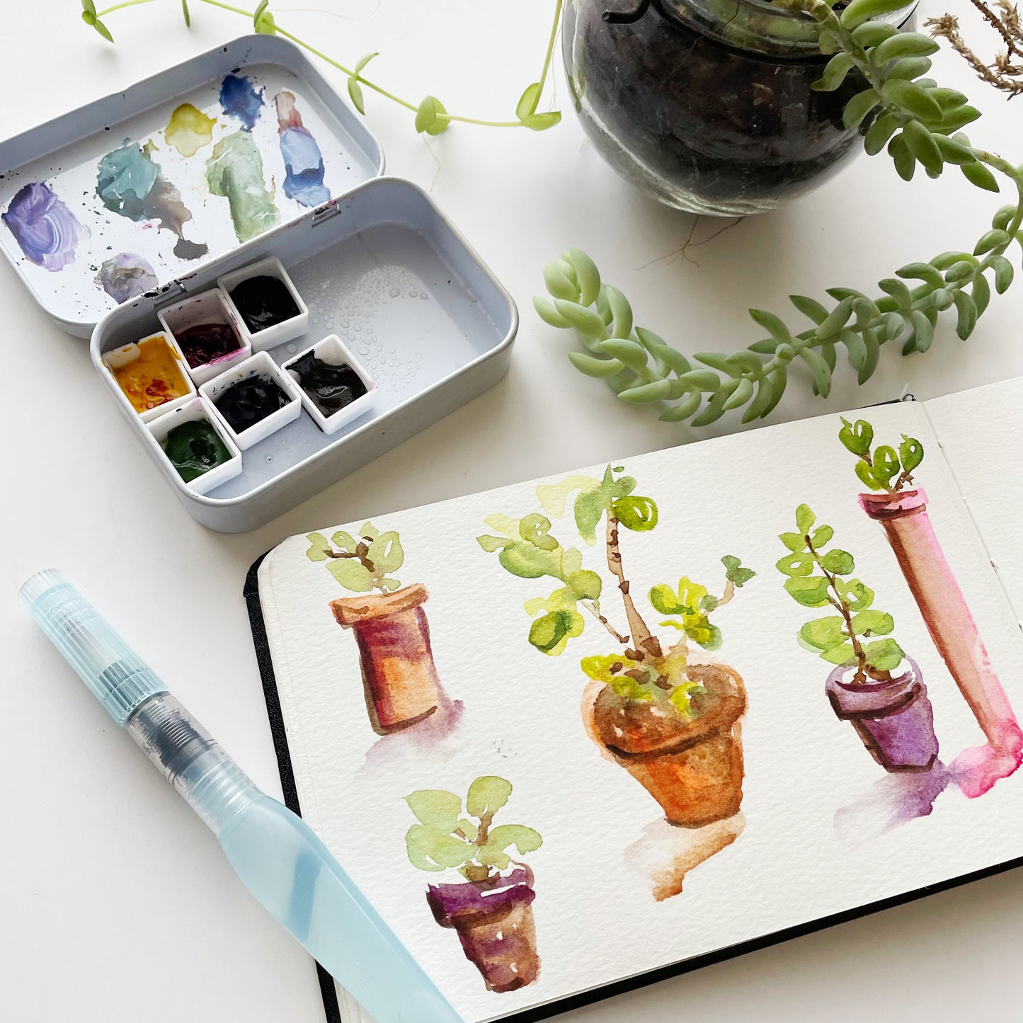 "Art on the Go" Watercolour Workshop