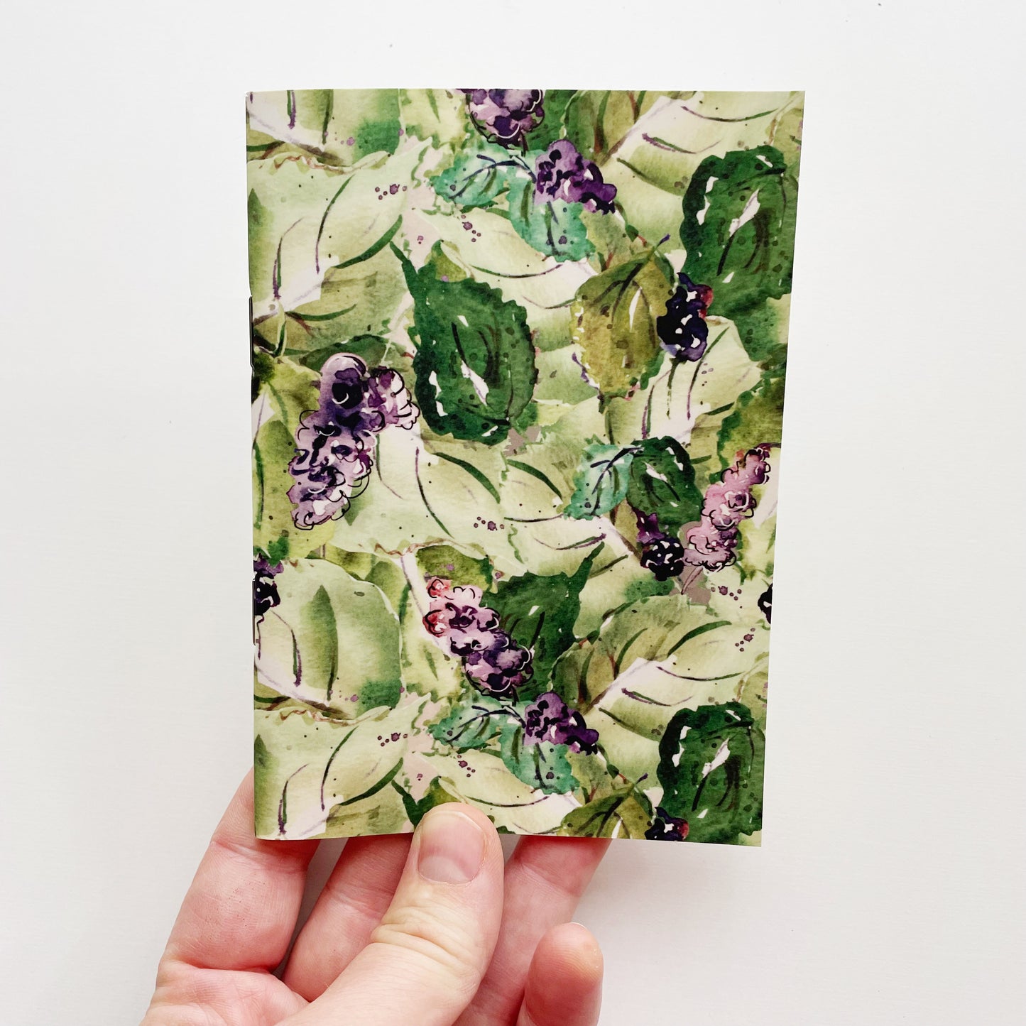 A6 pocket notebook - "Picking Mulberries"