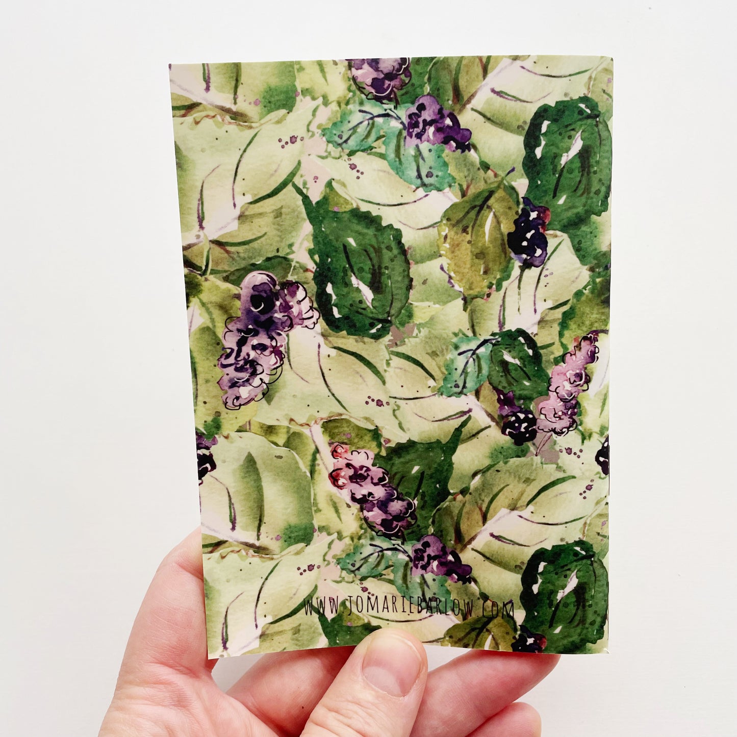 A6 pocket notebook - "Picking Mulberries"