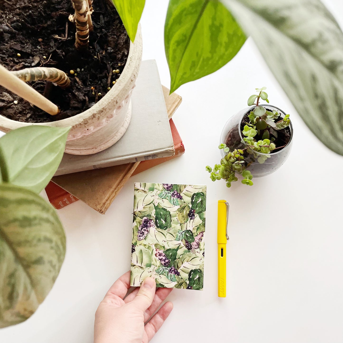 A6 pocket notebook - "Picking Mulberries"