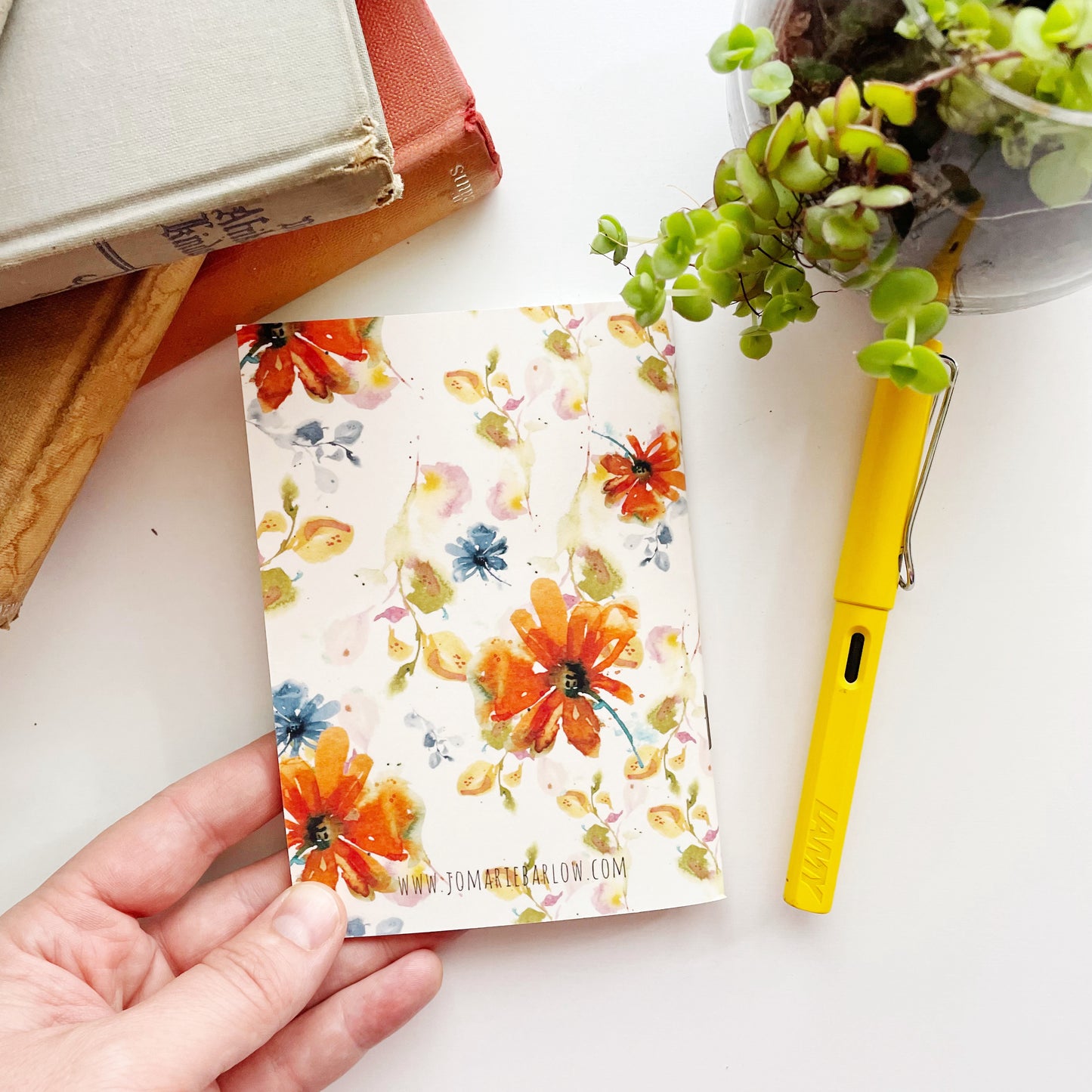 A6 pocket notebook - "Vintage Spring"