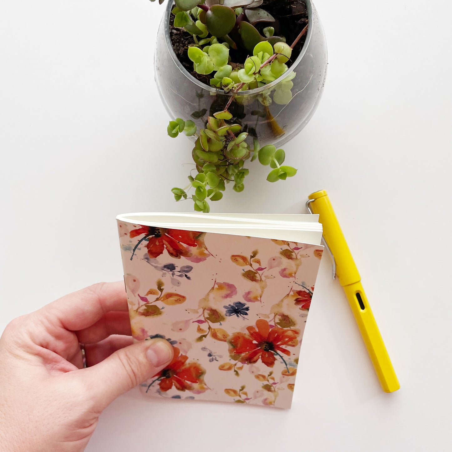 A6 pocket notebook - "Vintage Spring"